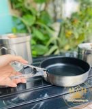  Bộ nồi inox cao cấp gấp gọn NOBANA dành cho cắm trại, dã ngoại ( Hình shop chụp) 