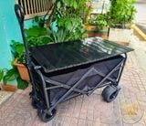  Xe kéo dã ngoại gấp gọn, xe đựng đồ bánh lớn cho du lịch, cắm trại dã ngoại 