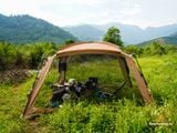  Lều trung tâm lắp ghép Moqi, lều dã ngoại cỡ lớn gấp gọn dành cho 8-10 người 