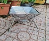  Bếp nướng Camping, bếp than nướng inox xếp gọn siêu dày dành cho cắm trại, dã ngoại 