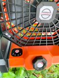  Quạt cắm trại dã ngoại Pin 5400mAh tích hợp đèn, sạc điện thoại - Camping Vietnam 
