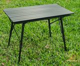  Bàn xếp gọn chân rút điều chỉnh độ cao hợp kim nhôm, bàn dã ngoại cao cấp 