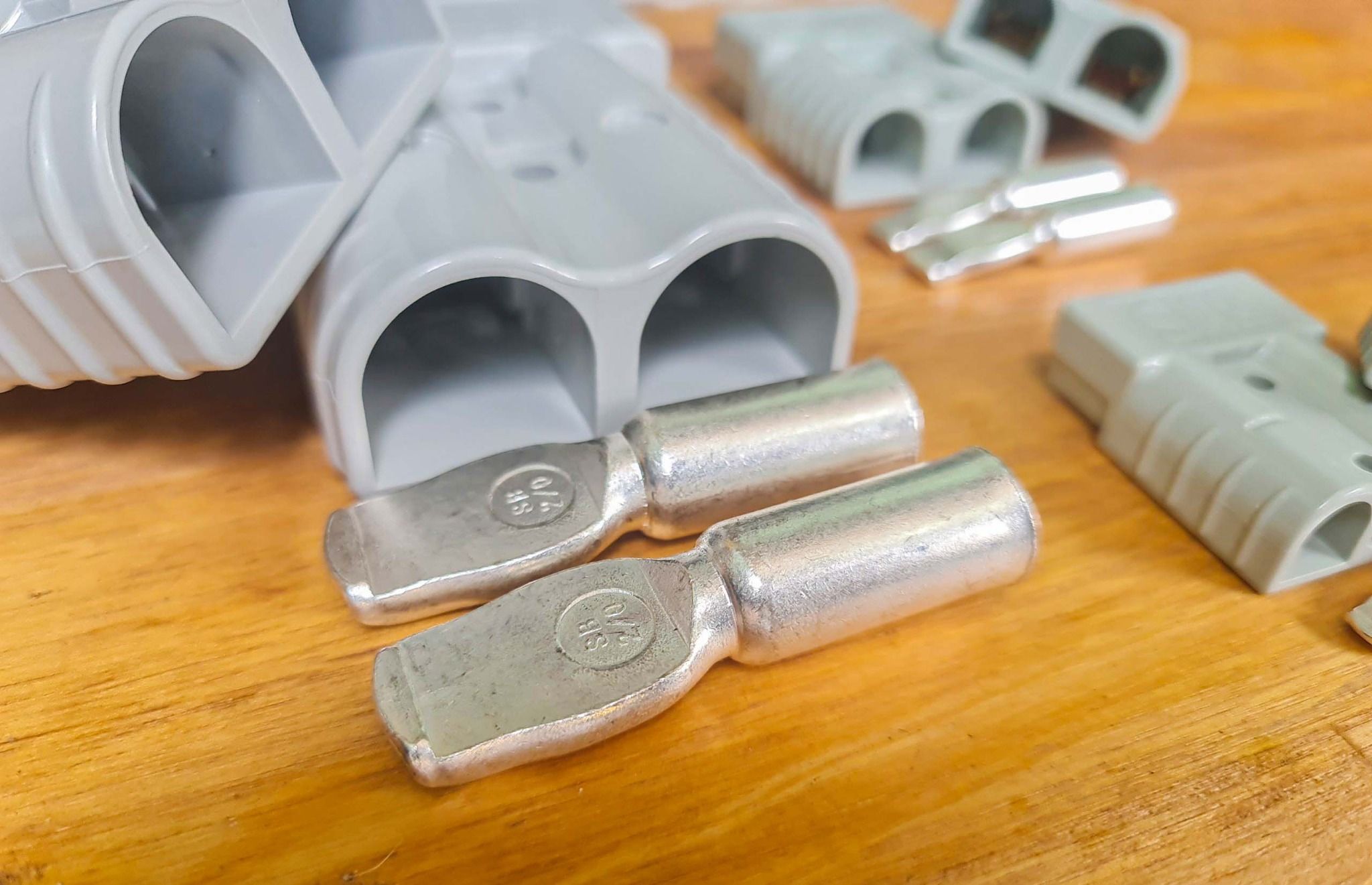  Jack cắm pin xe nâng điện, Giắc UPS, acquy, 50A, 120A, 175A, 350A SMH Anderson chống cháy 