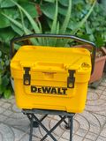  Thùng đá giữ nhiệt 10L Dewalt dành cho cắm trại dã ngoại 