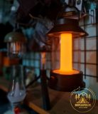  Đèn cắm trại, treo lều pin 10000mah, đèn để bàn vintage 4 chế độ sáng cho cắm trại, dã ngoại 