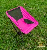  Ghế thư giãn gấp gọn khung thép chịu lực, ghế câu cá, cắm trại, du lịch, dã ngoại 