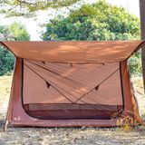  Lều cắm trại Geer Top cho 1-2 người, lều không xương cho dã ngoại leo núi 