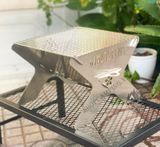  Bếp nướng than JIMUTUFENG gấp gọn, lò nướng lắp ghép dành cho cắm trại dã ngoại 