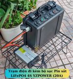  Bộ lưu điện - Trạm tích điện - Trạm sạc - Pin dự phòng dung lượng 100Ah (1.3kWh) 