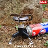  Đầu chuyển đổi bếp ga 3 chân từ đứng sang nằm gấp gọn siêu nhje tiện dụng 