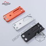  Móc treo đồ hợp kim nhôm có thể gấp gọn 2 cấp tiện lợi 