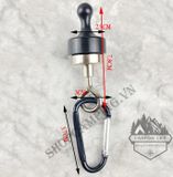  Móc khóa nam châm đa năng, bộ nam châm siêu hít cắm trại, dã ngoại 