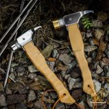  Búa inox camping đóng cọc chuyên dụng dành cho dã ngoại, cắm trại. 