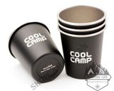  Set 4 ly Inox uống rượu Coolcamp dành cho cắm trại dã ngoại 