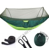  Võng mùng gấp gọn size 2.9x1,4m chống côn trùng, võng dã ngoại chống muỗi 2 người, cắm trại, phượt 