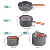  Bộ nồi nấu ăn 2-3 người dành cho dã ngoại cắm trại Fire Maple Feast 4 