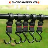  Set 5 móc giá treo đồ cắm trại, móc treo dụng cụ dã ngoại 