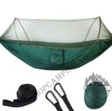  Võng mùng gấp gọn size 2.9x1,4m chống côn trùng, võng dã ngoại chống muỗi 2 người, cắm trại, phượt 