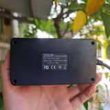  Bộ sạc điện thoại, sạc oto tích hợp inverter 12v sang 220v 200w 