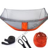  Võng mùng gấp gọn size 2.9x1,4m chống côn trùng, võng dã ngoại chống muỗi 2 người, cắm trại, phượt 