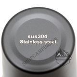  Bộ 4 ly Coolcamp 350ml inox 304, set ly inox xếp gọn kèm túi đựng 