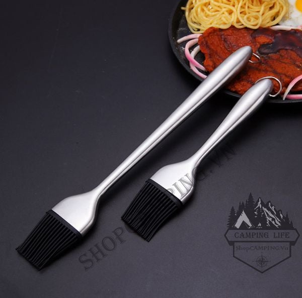  Chổi quét đồ dầu ăn, đồ nướng inox 304 - 20cm 64g 