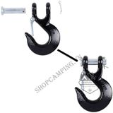  Móc Đầu Dây Cáp Tời Chuyên Dụng Cho Xe Bán Tải ,SUV Địa Hình Offroad 3/8