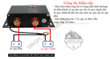  Bộ điều khiển sạc 2 ác quy xe hơi thông minh,12V/24V 150 AMP DUAL BATTERY ISOLATOR W/DUAL BATTERY KIT 