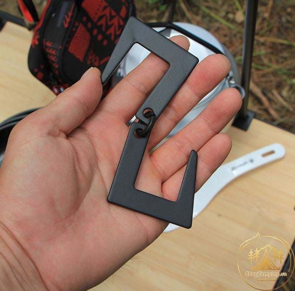  Móc treo đồ Coolcamp, móc gấp gọn dã ngoại cắm trại 
