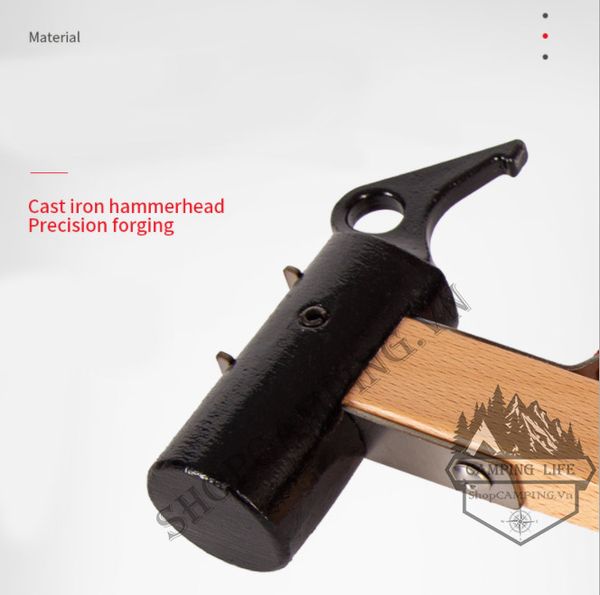  Búa Campleader Đóng Đinh Lều Cắm Trại Bằng Sắt 