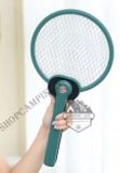  Vợt Muỗi Gấp Gọn Kiêm Đèn Bắt Muỗi 2 Trong 1, Diệt Muỗi Côn Trùng Hiệu Quả Tích Hợp Pin 1200mAh 