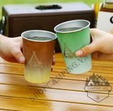  Set 4 ly Inox CampLeader 304 cao cấp kèm túi đựng 