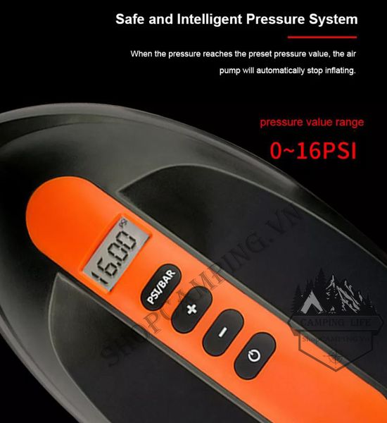  Bơm SUP, bơm thuyền hơi, nệm hơi, phao , Bơm nén Stermay HT 781 