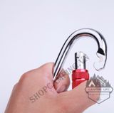  Móc treo khóa chữ D đa năng carabiner dùng treo võng yoga - đi leo núi 