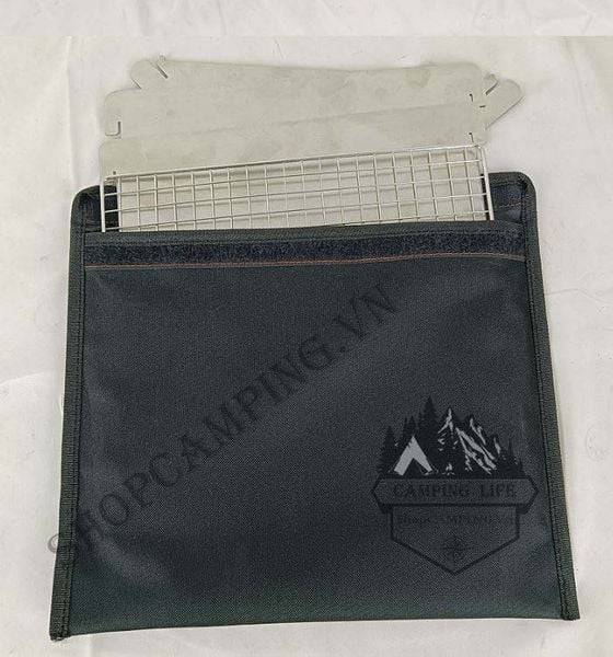  Bếp nướng than JIMUTUFENG gấp gọn, lò nướng lắp ghép dành cho cắm trại dã ngoại 