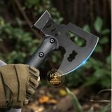  Búa rìu thép carbon đa năng, rìu sinh tồn đi rừng, phượt cắm trại dã ngoại 