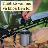  Túi đựng nước gấp gọn 7.5L Ise Mount, túi nước dã ngoại, cắm trại 