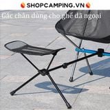  Giá Đỡ Gác Chân Bằng Hợp Kim Nhôm Có Thể Điều Chỉnh Độ Cao Có Thể Gấp Gọn Tiện Dụng Mang Theo Du Lịch / Cắm Trại 