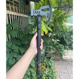  Búa rìu thép carbon đa năng, rìu sinh tồn đi rừng, phượt cắm trại dã ngoại 