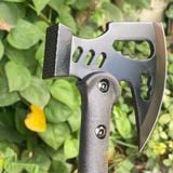  Búa rìu thép carbon đa năng, rìu sinh tồn đi rừng, phượt cắm trại dã ngoại 