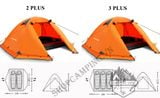  Lều cắm trại, lều 2 lớp cho 2-4 người chuyên chống lạnh Flytop khung nhôm 