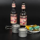  Cốc nhôm, ly uống trà, cafe 150ml gấp gọn phù hợp cắm trại, dã ngoại, du lịch 