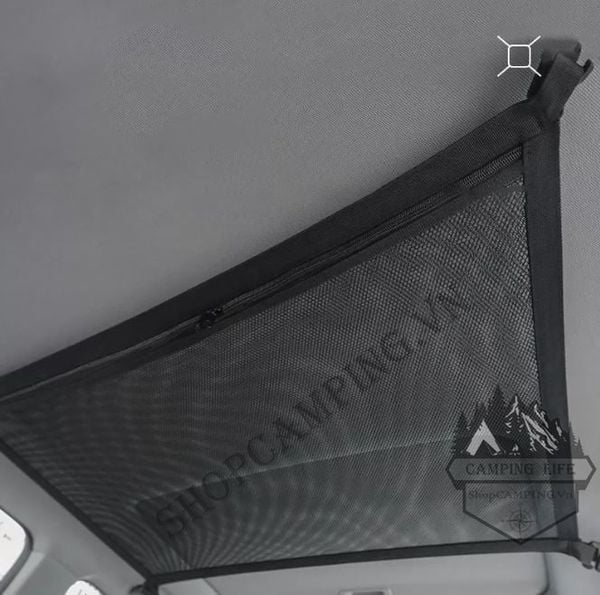  Túi lưới gắn trần xe hơi có thể điều chỉnh 