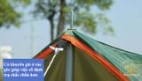  Bộ tấm tăng Top Lander 3x4m và 3x5m,tấm tăng bạt che nắng, mưa, bộ tăng trụ dã ngoại, cắm trại 