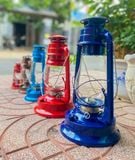  Đèn bão Led áng sáng trắng Decor trang trí nhà cửa, đèn cắm trại dã ngoại size nhỏ 