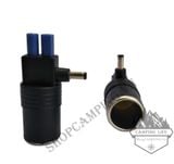  Jack EC5 chuyển sang đầu tẩu + jack 5.5x2.1mm 