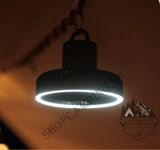  Quạt treo lều, quạt tích điện đa năng có đèn led 3 chân để bàn, hẹn giờ tiện dụng 