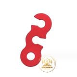  Set 10 dụng cụ căng dây lều hợp kim nhôm siêu nhẹ, móc khóa dây lều, tăng bạt cắm trại, dã ngoại 