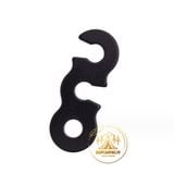  Set 10 dụng cụ căng dây lều hợp kim nhôm siêu nhẹ, móc khóa dây lều, tăng bạt cắm trại, dã ngoại 