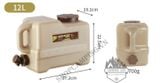  Bình Đựng Nước Campleader Dành Cho Dã Ngoại,Cắm Trại Miệng Rộng Dễ Dàng Vệ Sinh 